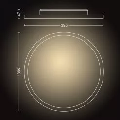 Philips Hue Aurelle Hue Panel RD 21W Loftslampe - 929003099301 -Indendørs Belysning Salgsbutik philips hue aurelle hue panel rd 21w loftslampe 929003099301 11