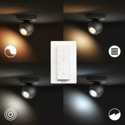 Philips Hue Buckram Enkelt Spot - Bluetooth - 8718696175743 15 Philips Hue Buckram Enkelt Spot - Bluetooth - 8718696175743 -Indendørs Belysning Salgsbutik philips hue buckram enkelt spot bluetooth 8718696175743 3