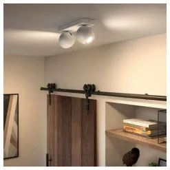 Philips Hue Buckram Hue Bar/tube White 2x5W 230V White Ambience -Indendørs Belysning Salgsbutik philips hue buckram hue bartube white 2x5w 230v white ambience 2