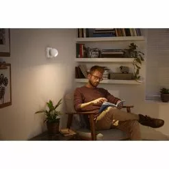 Philips Hue Buckram Hue Ext. Single Spot Hvid 1x5W - 929003048401 -Indendørs Belysning Salgsbutik philips hue buckram hue ext single spot hvid 1x5w 929003048401 2