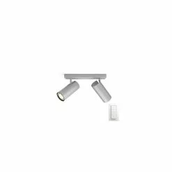 Philips Hue Buratto Bar/tube Aluminium 2x5.5W 240V 18 Philips Hue Buratto Bar/tube Aluminium 2x5.5W 240V -Indendørs Belysning Salgsbutik philips hue buratto bartube aluminium 2x55w 240v 5