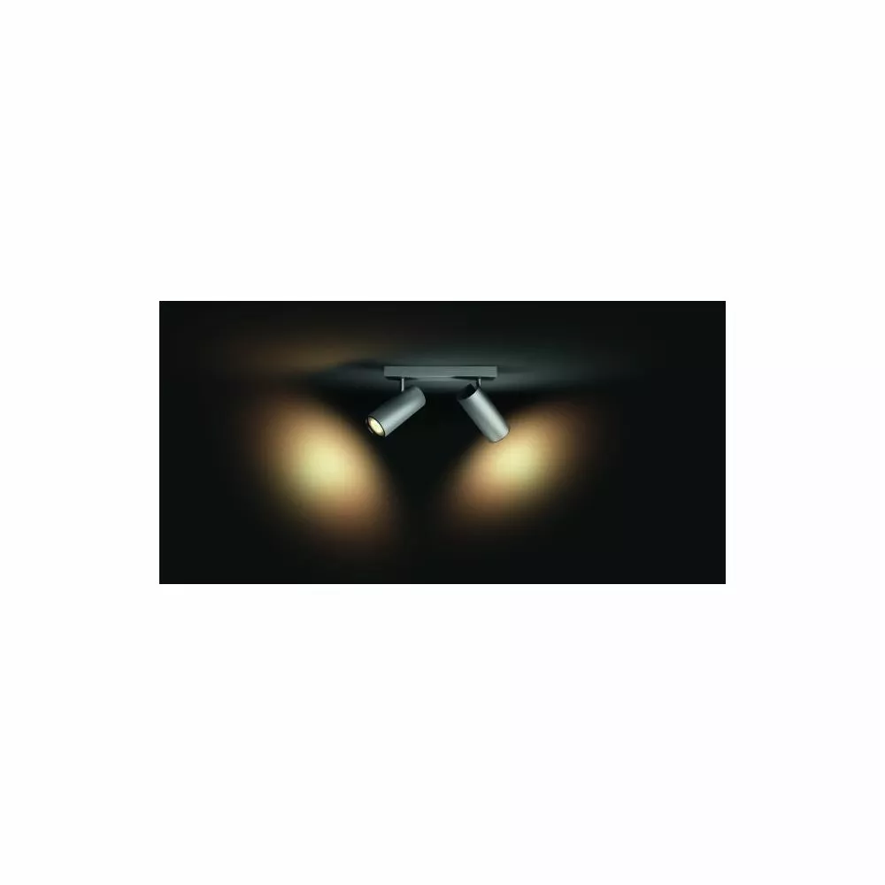 Philips Hue Buratto Bar/tube Aluminium 2x5.5W 240V 10 Philips Hue Buratto Bar/tube Aluminium 2x5.5W 240V - Billede 8