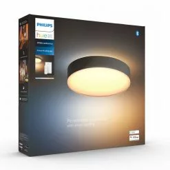 Philips Hue Enrave M Loftslampe Sort - 915005996701 -Indendørs Belysning Salgsbutik philips hue enrave m loftslampe sort 915005996701 19