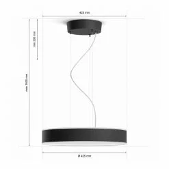 Philips Hue Enrave Pendel Sort - 915005998101 -Indendørs Belysning Salgsbutik philips hue enrave pendel sort 915005998101 10