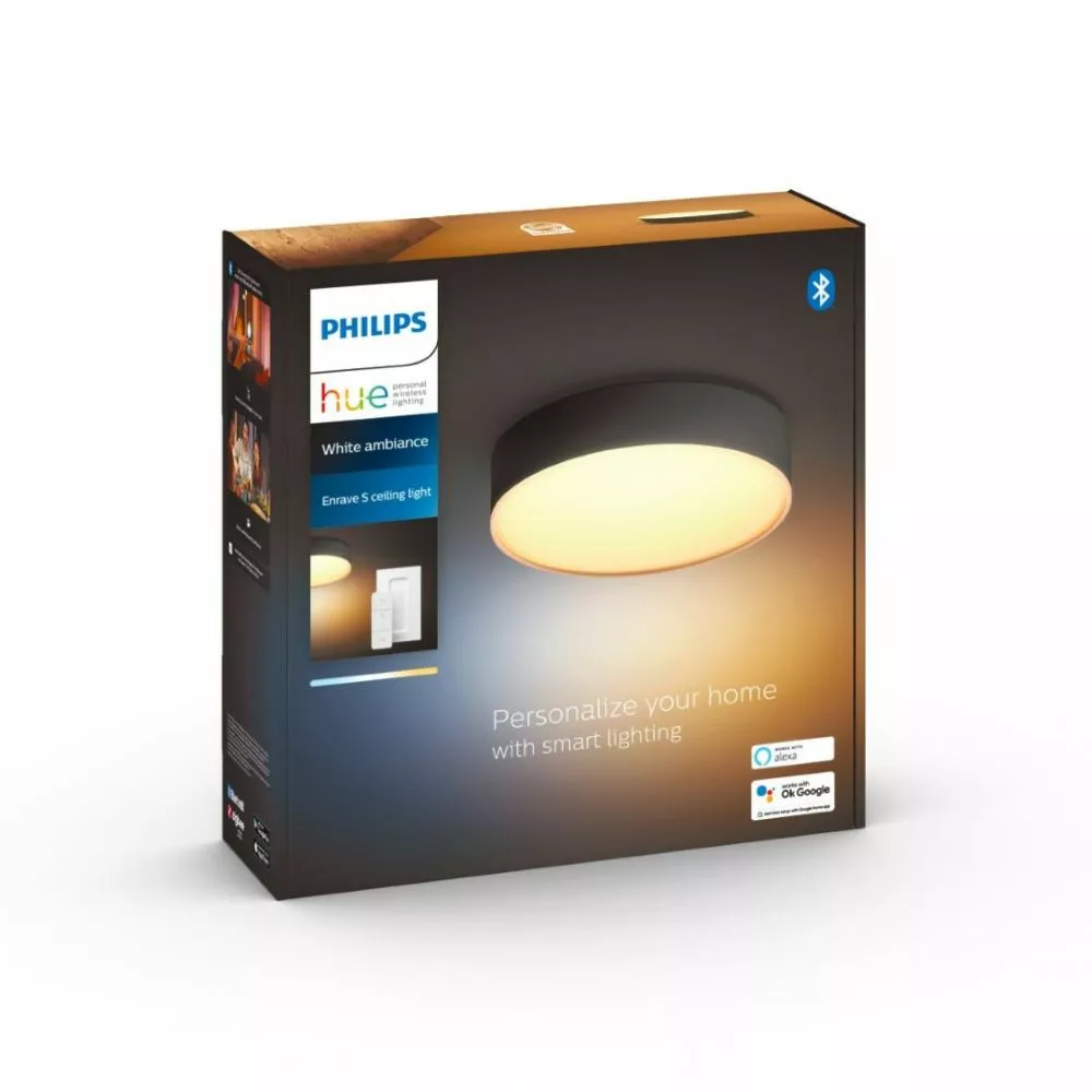 Philips Hue Enrave S Loftslampe Sort - 915005996501 12 Philips Hue Enrave S Loftslampe Sort - 915005996501 - Billede 10
