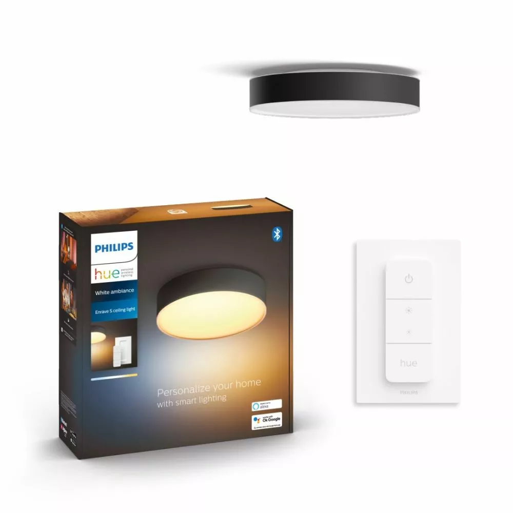 Philips Hue Enrave S Loftslampe Sort - 915005996501 3 Philips Hue Enrave S Loftslampe Sort - 915005996501