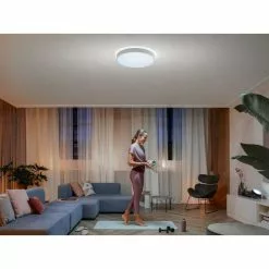 Philips Hue Enrave XL Loftslampe Hvid - 915005997001 -Indendørs Belysning Salgsbutik philips hue enrave xl loftslampe hvid 915005997001 11