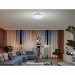 Philips Hue Enrave XL Loftslampe Hvid - 915005997001 -Indendørs Belysning Salgsbutik philips hue enrave xl loftslampe hvid 915005997001 19