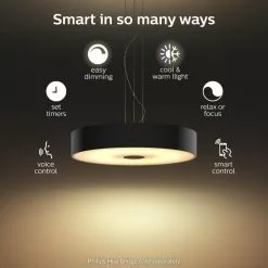 Philips Hue Fair Hue Pendel Sort - 929003054501 -Indendørs Belysning Salgsbutik philips hue fair hue pendel sort 929003054501 6