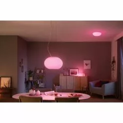 Philips Hue Flourish Hue Pendel Hvid 1x31W 24V -Indendørs Belysning Salgsbutik philips hue flourish hue pendel hvid 1x31w 24v 3