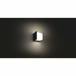 Philips Hue Fuzo Hue White Væg Lantern RECT - 915005733102 -Indendørs Belysning Salgsbutik philips hue fuzo hue hvid vaeg lantern rect 915005733102 4