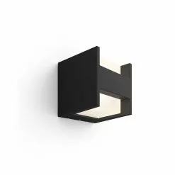 Philips Hue Fuzo Hue White EU Wall Lantern SQR D/I White