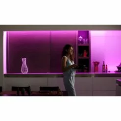 Philips Hue Lightstrips Plus - 1 Meter Forlænger Version 4 -Indendørs Belysning Salgsbutik philips hue lightstrips plus 1 meter forlaenger 1 12