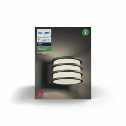 Philips Hue Lucca Væglampe Anthracite 1x9.5W 230V -Indendørs Belysning Salgsbutik philips hue lucca vaeglampe anthracite 1x95w 230v 2