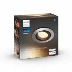 Philips Hue Milliskin Hue Recessed R. Aluminium 1x5W - 929003047001 -Indendørs Belysning Salgsbutik philips hue milliskin hue recessed r aluminium 1x5w 929003047001 2