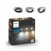 Philips Hue Milliskin Hue Recessed R. Aluminium 3x5W - 929003045101 -Indendørs Belysning Salgsbutik philips hue milliskin hue recessed r aluminium 3x5w 929003045101