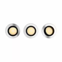 Philips Hue Milliskin Hue Recessed R. Aluminium 3x5W - 929003045101 -Indendørs Belysning Salgsbutik philips hue milliskin hue recessed r aluminium 3x5w 929003045101 13
