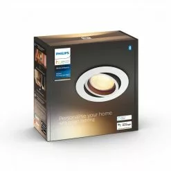 Philips Hue Milliskin Hue Recessed R. Hvid 1x5W - 929003047101 -Indendørs Belysning Salgsbutik philips hue milliskin hue recessed r hvid 1x5w 929003047101 2