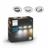 Philips Hue Milliskin Hue Recessed R. Hvid 3x5W - 929003045001 -Indendørs Belysning Salgsbutik philips hue milliskin hue recessed r hvid 3x5w 929003045001