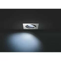 Philips Hue MILLISKIN Indbygningsspot Hvid 1x5.5W 230V Med Fjernbetjening - Firkantet -Indendørs Belysning Salgsbutik philips hue milliskin indbygningsspot hvid 1x55w 230v med fjernbetjening firkantet 12