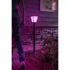 Philips Hue Outdoor Econic Høj Bedlampe -Indendørs Belysning Salgsbutik philips hue outdoor econic hoj bedlampe 3