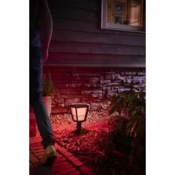 Philips Hue Outdoor Econic Lav Bedlampe -Indendørs Belysning Salgsbutik philips hue outdoor econic lav bedlampe 5
