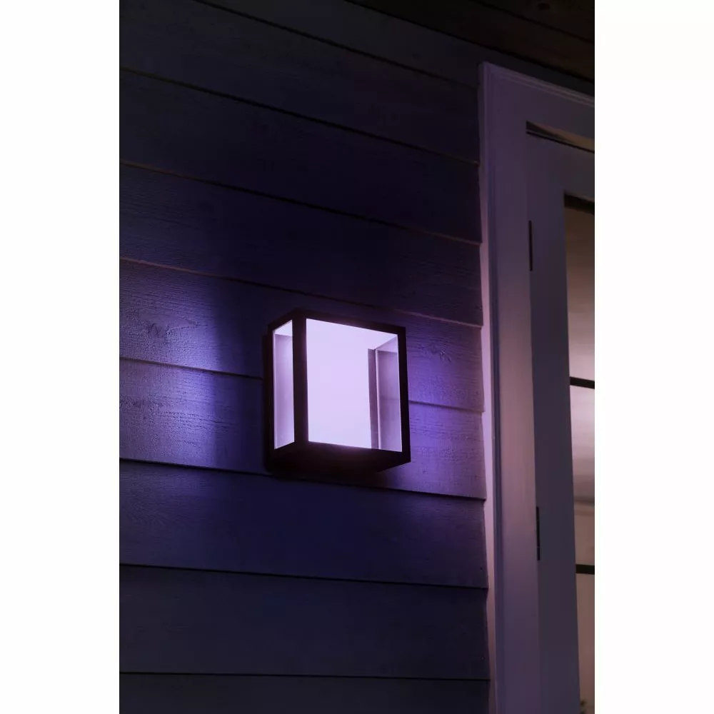 Philips Hue Outdoor Impress Stor Væglampe 4 Philips Hue Outdoor Impress Stor Væglampe - Billede 2