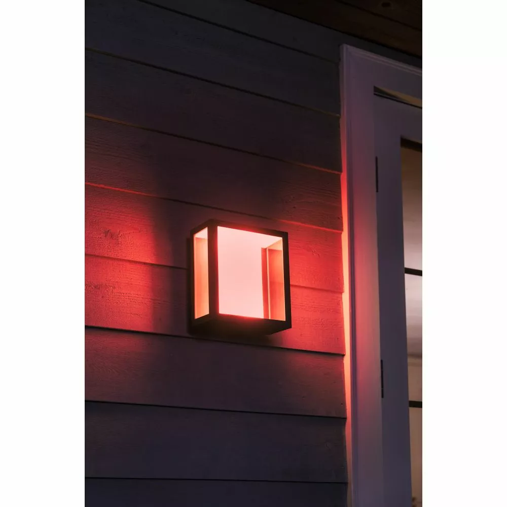 Philips Hue Outdoor Impress Stor Væglampe 5 Philips Hue Outdoor Impress Stor Væglampe - Billede 3
