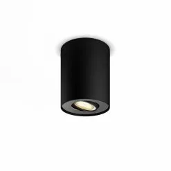 Philips Hue Pillar Hue Ext. Spot Single Spot Sort 1 - 929003046901 -Indendørs Belysning Salgsbutik philips hue pillar hue ext spot single spot sort 1 929003046901 2
