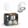 Philips Hue Pillar Hue Plate/spiral Hvid 2x5W 230V - 929003046601 -Indendørs Belysning Salgsbutik philips hue pillar hue platespiral hvid 2x5w 230v 929003046601