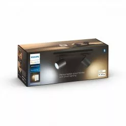 Philips Hue Runner Hue Bar/tube Sort 2x5W 230V - 929003045701 -Indendørs Belysning Salgsbutik philips hue runner hue bartube sort 2x5w 230v 929003045701 5