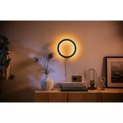 Philips Hue Sana Hue Væg Sort 20W 24V - 929003052901 -Indendørs Belysning Salgsbutik philips hue sana hue vaeg sort 20w 24v 929003052901 6
