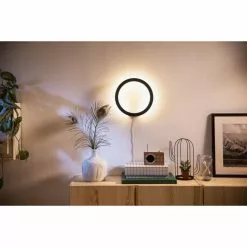 Philips Hue Sana Hue Væglampe Sort 1x20W 24V -Indendørs Belysning Salgsbutik philips hue sana hue vaeglampe sort 1x20w 24v 4