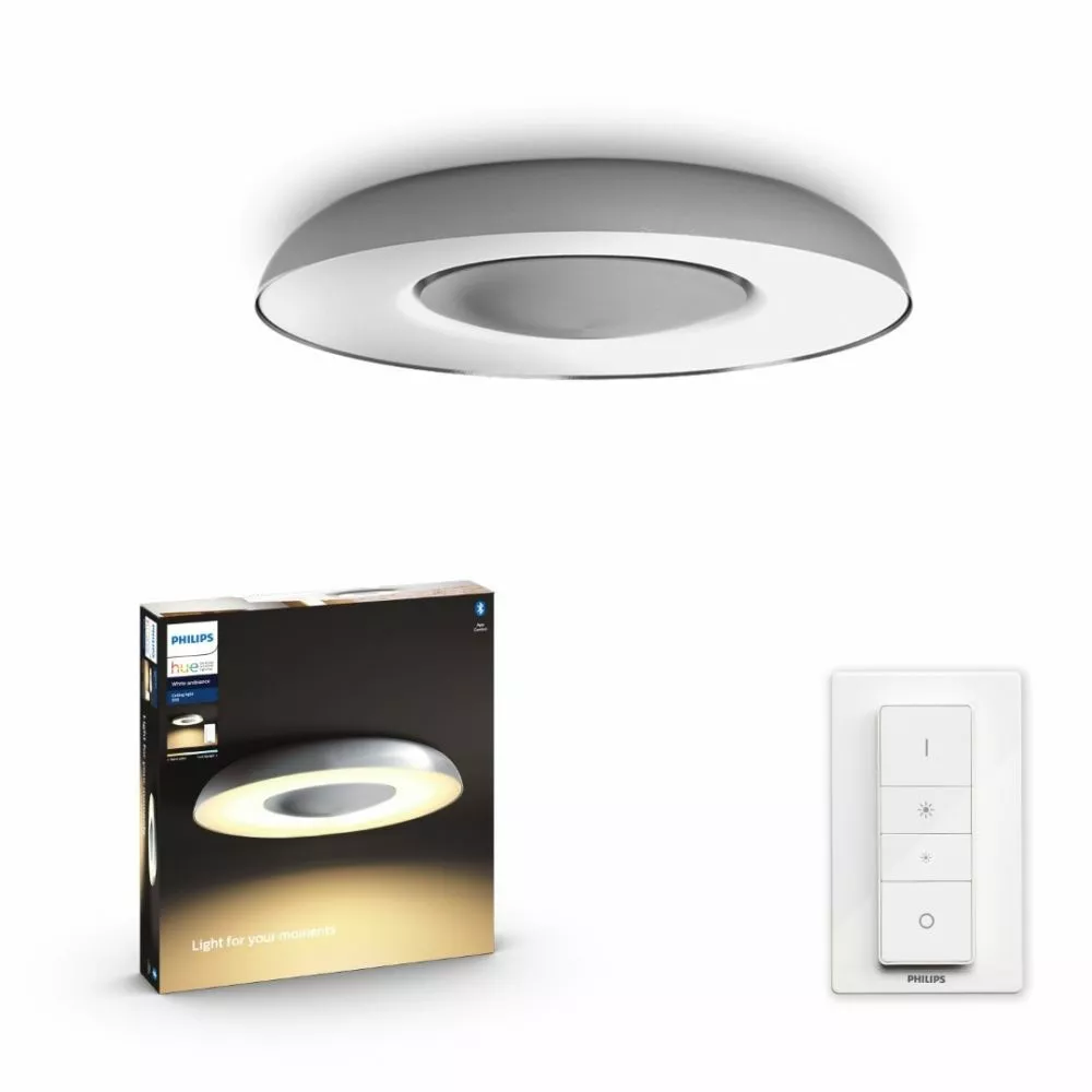 Philips Hue Still Hue Loftslampe Aluminium - 929003055401 3 Philips Hue Still Hue Loftslampe Aluminium - 929003055401