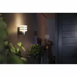 Philips Hue Tuar Væglampe Inox 1x9.5W 230V -Indendørs Belysning Salgsbutik philips hue tuar vaeglampe inox 1x95w 230v 5