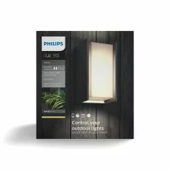 Philips Hue Turaco Væglampe Anthracite 1x9.5W -Indendørs Belysning Salgsbutik philips hue turaco vaeglampe anthracite 1x95w 16