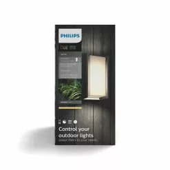 Philips Hue Turaco Væglampe Anthracite 1x9.5W -Indendørs Belysning Salgsbutik philips hue turaco vaeglampe anthracite 1x95w 9