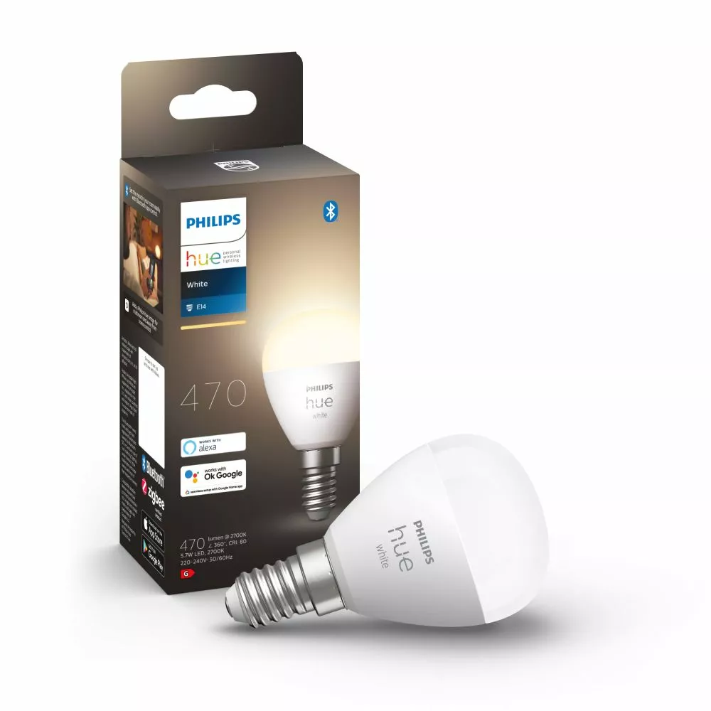 Philips Hue White 5.7W Luster E14 1p - 929002440603 3 Philips Hue White 5.7W Luster E14 1p - 929002440603