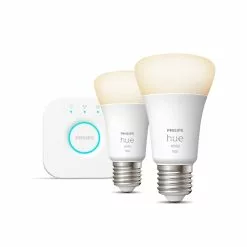 Philips Hue White 9.5W A60 E27 2set - 929002469201 -Indendørs Belysning Salgsbutik philips hue white 95w a60 e27 2set 929002469201 6