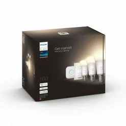 Philips Hue White 9.5W A60 E27 3set Sw - 929002469204