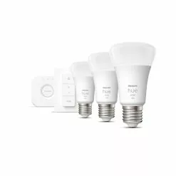 Philips Hue White 9.5W A60 E27 3set Sw - 929002469204 -Indendørs Belysning Salgsbutik philips hue white 95w a60 e27 3set sw 929002469204 8