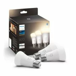 Philips Hue White 9W A60 E27 3P - 929001821627 9 Philips Hue White 9W A60 E27 3P - 929001821627 -Indendørs Belysning Salgsbutik philips hue white 9w a60 e27 3p 929001821627 2