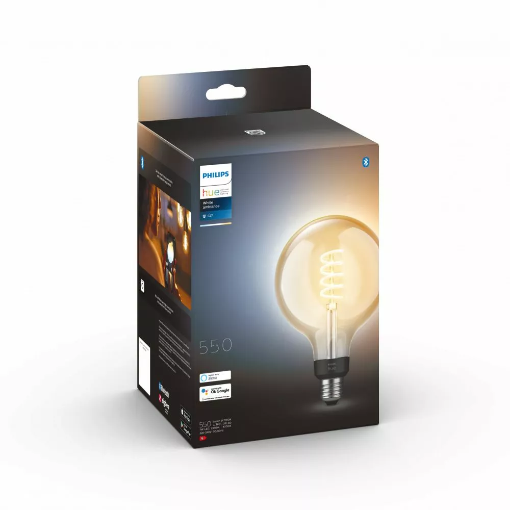 Philips Hue White Ambience 7W Fil G125 R E27 - 929002478101 3 Philips Hue White Ambience 7W Fil G125 R E27 - 929002478101