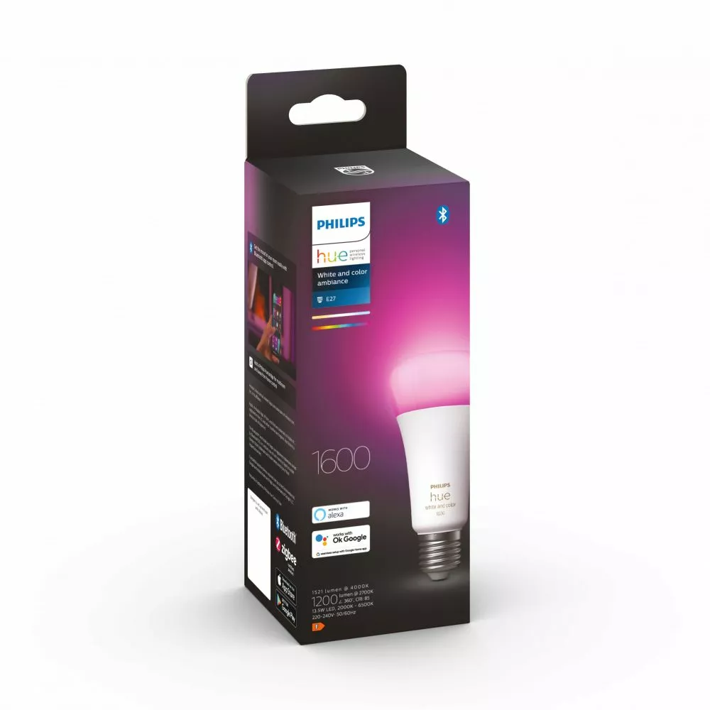 Philips Hue White Color Ambience 13.5W A67 E27 R - 929002471601 3 Philips Hue White Color Ambience 13.5W A67 E27 R - 929002471601