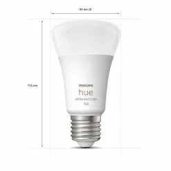 Philips Hue White Color Ambience 9W A60 E27 2set Sw - 929002468805 -Indendørs Belysning Salgsbutik philips hue white color ambience 9w a60 e27 2set sw 929002468805 5