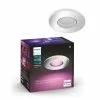 Philips Hue Xamento Hue Recessed Chrome 1x5.7W - 929003074701 -Indendørs Belysning Salgsbutik philips hue xamento hue recessed chrome 1x57w 929003074701