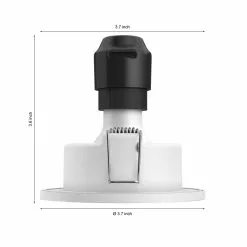 Philips Hue Xamento Hue Recessed Chrome 1x5.7W - 929003074701 -Indendørs Belysning Salgsbutik philips hue xamento hue recessed chrome 1x57w 929003074701 2