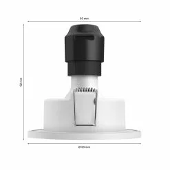 Philips Hue Xamento Hue Recessed Chrome 1x5.7W - 929003074701 -Indendørs Belysning Salgsbutik philips hue xamento hue recessed chrome 1x57w 929003074701 3