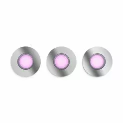 Philips Hue Xamento Hue Recessed Chrome 3x5.7W - 929003074801 -Indendørs Belysning Salgsbutik philips hue xamento hue recessed chrome 3x57w 929003074801 11