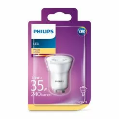 Philips LED 25W Spot GU10 MR11 Varm Hvid Ikke Dæmprbar 1 Stk - 8718696815243 -Indendørs Belysning Salgsbutik philips led 25w spot gu10 mr11 varm hvid ikke daemprbar 1 stk 8718696815243 1
